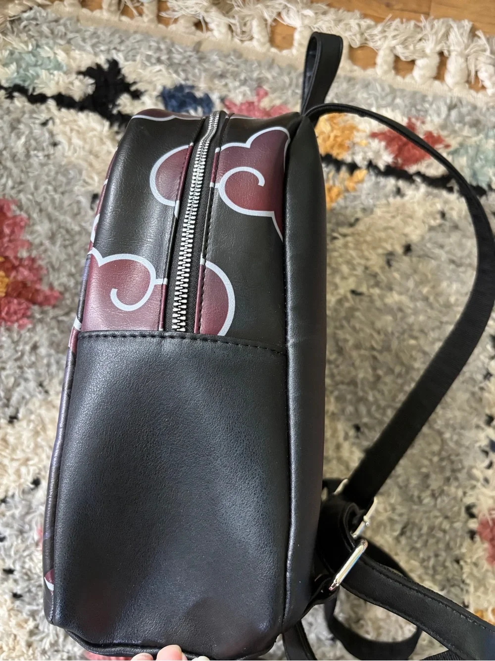 Naruto shippuden itachi akatsuki mini backpack